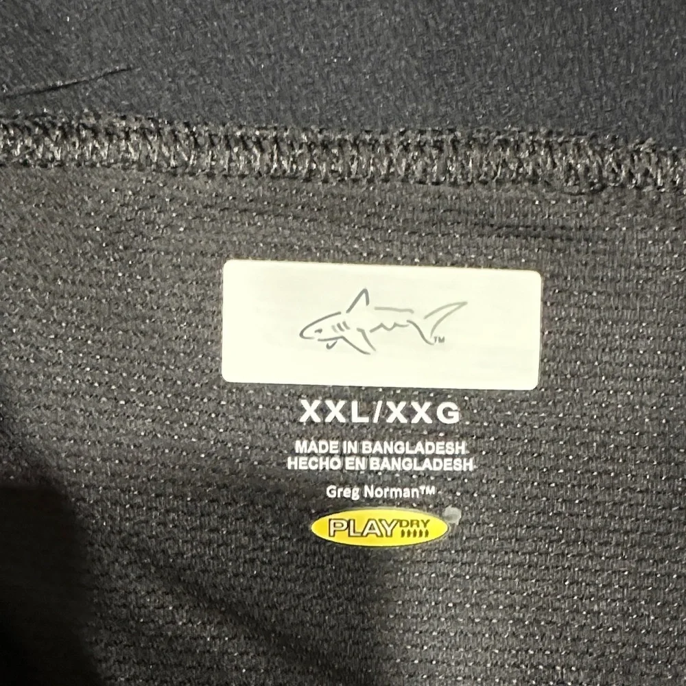 *GREG NORMAN* Plus Black Skort w/ Side Pockets x Silver Accent Size XXL